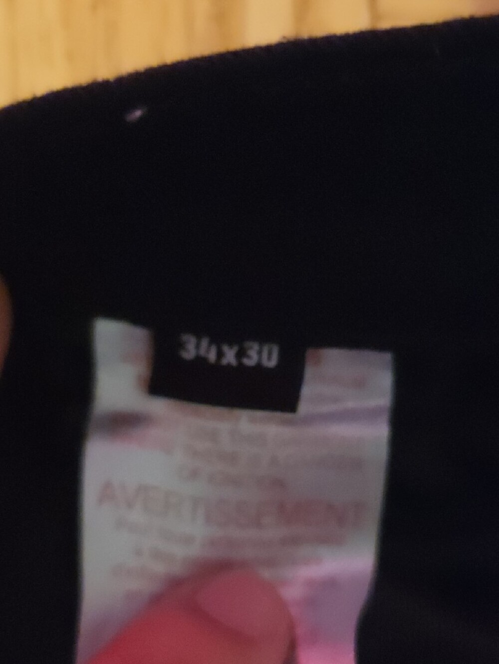 Men's Dakota Work Black Cargo Pants 34x30 - Picture 3 of 3